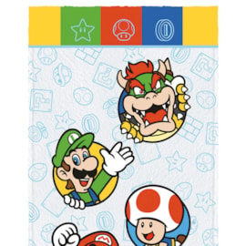 Toalha de Banho Infantil Felpuda Lepper Super Mario II