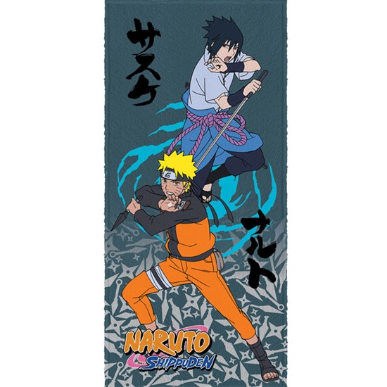 Toalha de Banho Infantil Felpuda Naruto Lepper