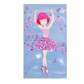 Toalha de Banho Infantil Teka Candy Bailarina Toalha de Banho Infantil Teka Candy Bailarina