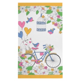 Toalha de Banho Infantil Teka Candy Bicicleta Toalha de Banho Infantil Teka Candy Bicicleta