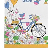 Toalha de Banho Infantil Teka Candy Bicicleta