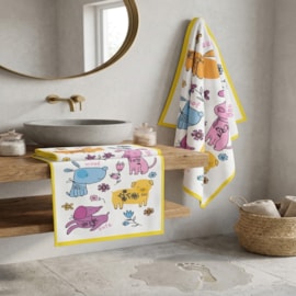 Toalha de Banho Infantil Teka Candy Cachorrinhos
