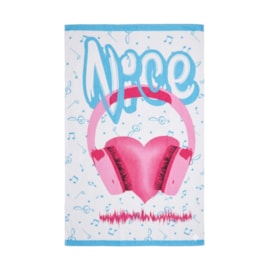 Toalha de Banho Infantil Teka Candy Coração