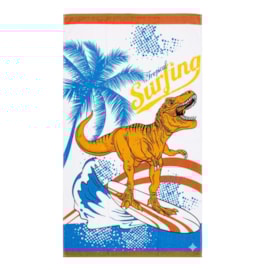 Toalha de Banho Infantil Teka Candy Dino Surf