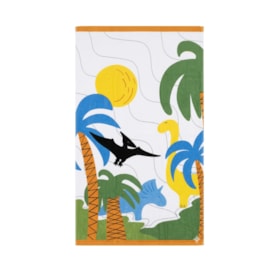 Toalha de Banho Infantil Teka Candy Dinossauros