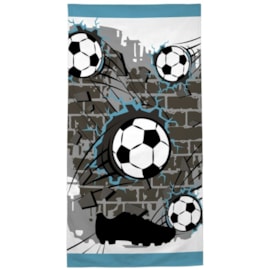 Toalha de Banho Infantil Teka Candy Futebol Toalha de Banho Infantil Teka Candy Futebol