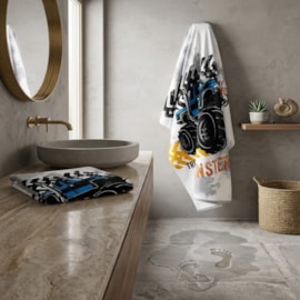 Toalha de Banho Infantil Teka Candy Monster Truck