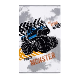 Toalha de Banho Infantil Teka Candy Monster Truck