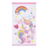 Toalha de Banho Infantil Teka Candy Unicórnio II