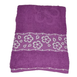 Toalha de Banho Margex Dubai Roxo Toalha de Banho Margex Dubai Roxo