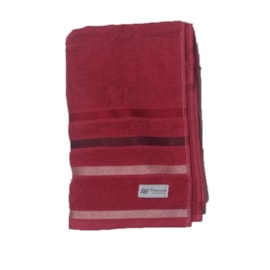 Toalha de Banho Teka Premium Lumiere Vermelho Escuro Toalha de Banho Teka Premium Lumiere Vermelho Escuro