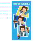 Toalha de Banho Veludo Infantil Authentic Games Lepper Toalha de Banho Veludo Infantil Authentic Games Lepper