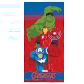 Toalha de Banho Veludo Infantil Avengers II Lepper Toalha de Banho Veludo Infantil Avengers II Lepper