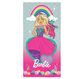 Toalha de Banho Veludo Infantil Barbie II Lepper