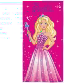 Toalha de Banho Veludo Infantil Barbie Lepper Toalha de Banho Veludo Infantil Barbie Lepper