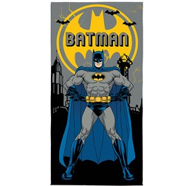 Toalha de Banho Veludo Infantil Batman Lepper