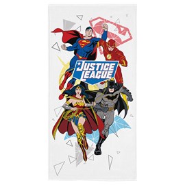 Toalha de Banho Veludo Infantil Liga da Justiça Lepper Toalha de Banho Veludo Infantil Liga da Justiça Lepper