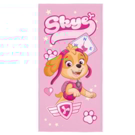 Toalha de Banho Veludo Infantil Patrulha Canina Rosa Super Lepper Toalha de Banho Veludo Infantil Patrulha Canina Rosa Super Lepper