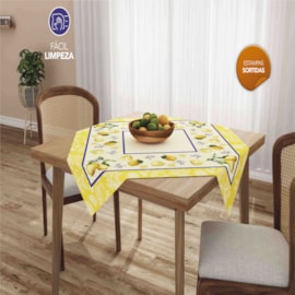 Toalha de Cha Lepper 1,00 x 1,00 Limão Siciliano Toalha de Cha Lepper 1,00 x 1,00 Limão Siciliano