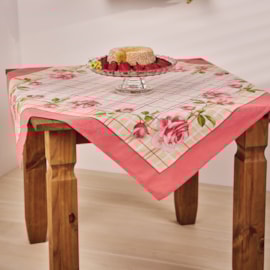 Toalha de Chá Lepper 1,00 x 1,00 Rosas Toalha de Chá Lepper 1,00 x 1,00 Rosas