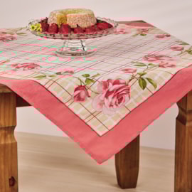 Toalha de Chá Lepper 1,00 x 1,00 Rosas Toalha de Chá Lepper 1,00 x 1,00 Rosas