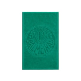 Toalha de Lavabo Bouton Veludo Times Palmeiras Toalha de Lavabo Bouton Veludo Times Palmeiras