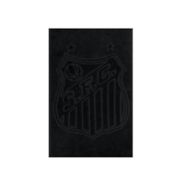 Toalha de Lavabo Bouton Veludo Times Santos Toalha de Lavabo Bouton Veludo Times Santos