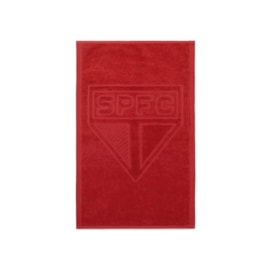 Toalha de Lavabo Bouton Veludo Times São Paulo Toalha de Lavabo Bouton Veludo Times São Paulo