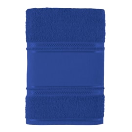 Toalha de Lavabo Teka Cristine Azul Royal 30cm x 50cm Toalha de Lavabo Teka Cristine Azul Royal 30cm x 50cm