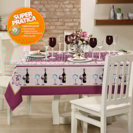 Toalha de Mesa 1,40x2,20 Lepper Sabrina Super Prática