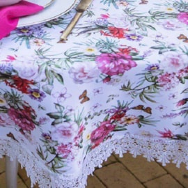 Toalha De Mesa Argivai 1,80 Redonda New Garden Gripir Toalha De Mesa Argivai 1,80 Redonda New Garden Gripir