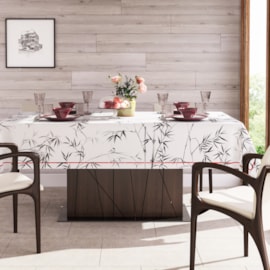 Toalha de Mesa Karsten Sempre Limpa 1,78x0 Bamboo Toalha de Mesa Karsten Sempre Limpa 1,78x0 Bamboo