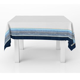 Toalha de Mesa Quadrada STMHome 1,50m x 1,50m Blue Toalha de Mesa Quadrada STMHome 1,50m x 1,50m Blue