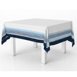Toalha de Mesa Quadrada STMHome 1,50m x 1,50m Blue Toalha de Mesa Quadrada STMHome 1,50m x 1,50m Blue