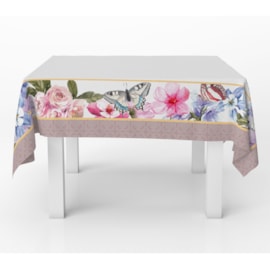 Toalha de Mesa Quadrada STMHome 1,50m x 1,50m Butterfly Toalha de Mesa Quadrada STMHome 1,50m x 1,50m Butterfly