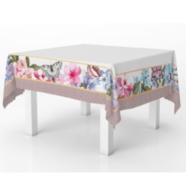 Toalha de Mesa Quadrada STMHome 1,50m x 1,50m Butterfly Toalha de Mesa Quadrada STMHome 1,50m x 1,50m Butterfly