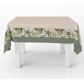 Toalha de Mesa Quadrada STMHome 1,50m x 1,50m Coconuts