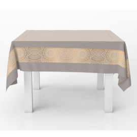 Toalha de Mesa Quadrada STMHome 1,50m x 1,50m Golden