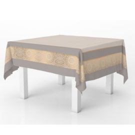 Toalha de Mesa Quadrada STMHome 1,50m x 1,50m Golden