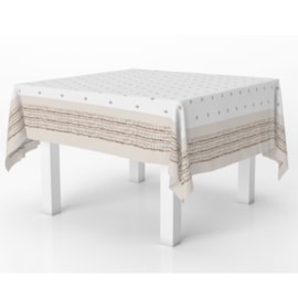 Toalha de Mesa Quadrada STMHome 1,50m x 1,50m Line Toalha de Mesa Quadrada STMHome 1,50m x 1,50m Line