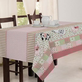 Toalha de Mesa Quadrada Teka Basic 1,40m x 1,40m Fazendinha Toalha de Mesa Quadrada Teka Basic 1,40m x 1,40m Fazendinha