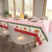Toalha de Mesa Quadrada Teka Basic 1,40m x 1,40m Jantar Italiano
