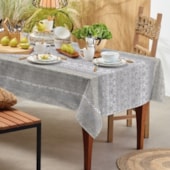 Toalha de Mesa Quadrada Teka Basic 1,40m x 1,40m Listras Toalha de Mesa Quadrada Teka Basic 1,40m x 1,40m Listras