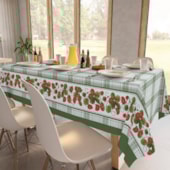Toalha de Mesa Quadrada Teka Basic 1,40m x 1,40m Morangos Toalha de Mesa Quadrada Teka Basic 1,40m x 1,40m Morangos