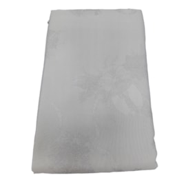 Toalha de Mesa Raner Natal 1,55m x 2,45m Sinos e Velas Prateado Toalha de Mesa Raner Natal 1,55m x 2,45m Sinos e Velas Prateado