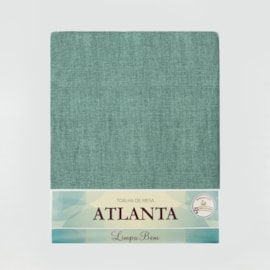 Toalha de Mesa Retangular Ober Atlanta 2,10m x 1,50m Menta Toalha de Mesa Retangular Ober Atlanta 2,10m x 1,50m Menta