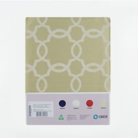 Toalha de Mesa Retangular Ober Jacquard 1,40m x 2,20m Areia Toalha de Mesa Retangular Ober Jacquard 1,40m x 2,20m Areia