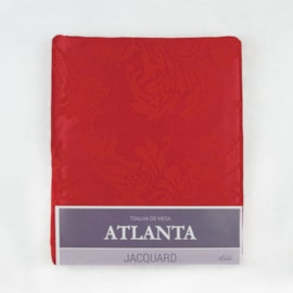 Toalha de Mesa Retangular Ober Jacquard 1,40m x 2,70m Vermelho Toalha de Mesa Retangular Ober Jacquard 1,40m x 2,70m Vermelho