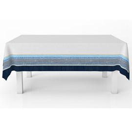 Toalha de Mesa Retangular STMHome 2,20m x 1,50m Blue Toalha de Mesa Retangular STMHome 2,20m x 1,50m Blue