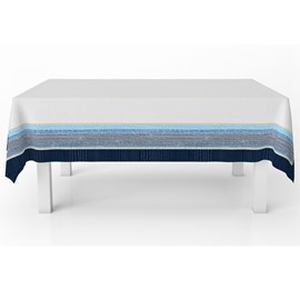 Toalha de Mesa Retangular STMHome 2,20m x 1,50m Blue